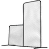 image:imageVEVOR Batting Screen  Baseball amp Softball Protector with Carry Bag amp Ground Stakes Pitching Net for Pitchers Protection7x7 ft