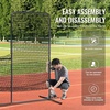 image:imageVEVOR Batting Screen  Baseball amp Softball Protector with Carry Bag amp Ground Stakes Pitching Net for Pitchers Protection7x7 ft