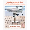 image:imageVEVOR Boat Seat Pedestal Adjustable Height from 1339 to 192 Inches Aluminum Alloy Boat Chair Base with Slide 5inch Sliding Travel Locking Design Ideal for Fishing and Boating EnthusiastsPedestal and Slide