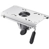 image:imageVEVOR Boat Seat Pedestal Adjustable Height from 1339 to 192 Inches Aluminum Alloy Boat Chair Base with Slide 5inch Sliding Travel Locking Design Ideal for Fishing and Boating EnthusiastsFore  Aft Slide