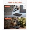 image:imageVEVOR Bouldering Crash Pad BiFold Rock Climbing Crash Pad with Adjustable Backpack Straps and Handle Foldable Lightweight for Indoor Bouldering amp Outdoor Climbing484 x 356 x 39 in  1230 x 905 x 100 mm