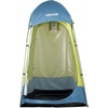 image:imageVEVOR Camping Shower Tent 1 Room Portable Privacy Tent Changing Room with Ground Stakes Ropes Carry Bag and Steel Poles 200D Oxford Fabric with Silver Coating for Camping Beach FishingGreen  Blue