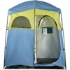 image:imageVEVOR Camping Shower Tent 1 Room Portable Privacy Tent Changing Room with Ground Stakes Ropes Carry Bag and Steel Poles 200D Oxford Fabric with Silver Coating for Camping Beach FishingGreen  Blue