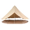 image:imageVEVOR Canvas Tent Bell Yurt 4 Seasons for Camping with Stove Jack Breathable Holds up to 4 People Family Camping Outdoor Hunting Party3m98ft