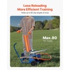 image:imageVEVOR Clay Pigeon Thrower Automatic Skeet and Trap Launcher with Adjustable Angle amp Foot Pedal for Clays Throwing Shooting SportsBlue