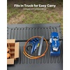 image:imageVEVOR Clay Pigeon Thrower Automatic Skeet and Trap Launcher with Adjustable Angle amp Foot Pedal for Clays Throwing Shooting SportsBlueOrange
