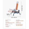 image:imageVEVOR Clay Pigeon Thrower Automatic Skeet and Trap Launcher with Adjustable Angle amp Foot Pedal for Clays Throwing Shooting SportsBlueOrange