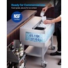 image:imageVEVOR Commercial Ice Bin19 Inch Stainless Steel Ice Chest with Sliding Lid and Bottle Holders Cooler Cart Cocktail Unit for Bar Restaurant Pub NSF Certified24 x 19 x 35
