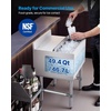 image:imageVEVOR Commercial Ice Bin19 Inch Stainless Steel Ice Chest with Sliding Lid and Bottle Holders Cooler Cart Cocktail Unit for Bar Restaurant Pub NSF Certified18 x 19 x 33