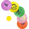 image:imageVEVOR Disc Golf Set 8 Pack Disc Golf Starter Set Beginners Flying Discs for FullBody Strength Training with Putter MidRange Driverfor Outdoor Backyard Lawn Beach and Park51 Pcs