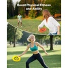image:imageVEVOR Disc Golf Set 8 Pack Disc Golf Starter Set Beginners Flying Discs for FullBody Strength Training with Putter MidRange Driverfor Outdoor Backyard Lawn Beach and Park51 Pcs