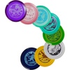 image:imageVEVOR Disc Golf Set 8 Pack Disc Golf Starter Set Beginners Flying Discs for FullBody Strength Training with Putter MidRange Driverfor Outdoor Backyard Lawn Beach and Park8 Pcs