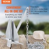 image:imageVEVOR Fluke Style Anchor KitHotDipped Galvanized Steel Fluke Anchor with 79 Chain13 lbs