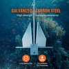 image:imageVEVOR Fluke Style Anchor KitHotDipped Galvanized Steel Fluke Anchor with 79 Chain85 lbs