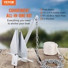 image:imageVEVOR Fluke Style Anchor KitHotDipped Galvanized Steel Fluke Anchor with 79 Chain85 lbs