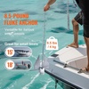 image:imageVEVOR Fluke Style Anchor KitHotDipped Galvanized Steel Fluke Anchor with 79 Chain85 lbs