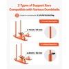 image:imageVEVOR Football Sleds and Chutes Weight Sled Football Training Pull Push Running Sled Fitness Workout Sled Push Gym Equipment Adjustable Height Handle Compatible 12 in Weight PlatesMulti HandleOR