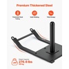 image:imageVEVOR Football Sleds and Chutes Weight Sled Football Training Pull Push Running Sled Fitness Workout Sled Push Gym Equipment Adjustable Height Handle Compatible 12 in Weight PlatesDragging