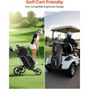 image:imageVEVOR Golf Cart Bag 14 Way Molded Lock Top Divider Organizer Golf Club Bag with FullLength Divider Handles Storage Pockets Shoulder Strap Rain Hood Smooth Zippers for Men amp WomenBlack