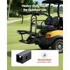 image:imageVEVOR Golf Cart Bag Holder Compatible with Yamaha EZGO Club Car Rear Seat Grab Bar Most Golf Carts SpaceSaving Carbon Steel Bag Holder Bracket NoDrilling Installation Black