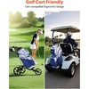 image:imageVEVOR Golf Cart Bag Top Divider Organizer Upgrated Golf Club Bag with Shoulder Straps Support Legs Rain Hood Storage Pockets Lightweight Polyester for Men amp WomenBlue
