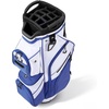 image:imageVEVOR Golf Cart Bag Top Divider Organizer Upgrated Golf Club Bag with Shoulder Straps Support Legs Rain Hood Storage Pockets Lightweight Polyester for Men amp WomenBlue