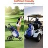image:imageVEVOR Golf Cart Bag Top Divider Organizer Upgrated Golf Club Bag with Shoulder Straps Support Legs Rain Hood Storage Pockets Lightweight Polyester for Men amp WomenBlue