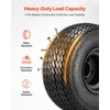 image:imageVEVOR Golf Cart Wheels 12 20x1012 Black Aluminum Alloy Golf Cart Tires and Wheels Combo Set of 4 Fit Club Car EZGO Yamaha 4 Ply Rubber 4Lug Lawn Mower Tires amp Rims 800 lbs Load AllTerrain18x858