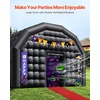 image:imageVEVOR Inflatable Nightclub 164 x 131 x 125 ft Inflatable Party Tent with 680W Blower amp Sandbag Ventilated Blow up Night Club with 2 Windows Air Cube House for Event Birthday Wedding PartyBlack