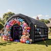 image:imageVEVOR Inflatable Nightclub 164 x 131 x 125 ft Inflatable Party Tent with 680W Blower amp Sandbag Ventilated Blow up Night Club with 2 Windows Air Cube House for Event Birthday Wedding PartyBlack