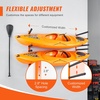image:imageVEVOR Kayak Storage Rack for 4 Kayaks Holds 220 lbs Heavy Duty Freestanding Stand for Indoor Outdoor Garage Shed Dock Storage Rack Stand Holder for Canoe Small Boat SUP Surfboard amp PaddleboardWall Mount4 KayaksOrangeUpdated