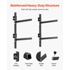image:imageVEVOR Kayak Storage Rack for 4 Kayaks Holds 220 lbs Heavy Duty Freestanding Stand for Indoor Outdoor Garage Shed Dock Storage Rack Stand Holder for Canoe Small Boat SUP Surfboard amp PaddleboardWall Mount2 KayaksBlack