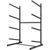 image:imageVEVOR Kayak Storage Rack for 4 Kayaks Holds 220 lbs Heavy Duty Freestanding Stand for Indoor Outdoor Garage Shed Dock Storage Rack Stand Holder for Canoe Small Boat SUP Surfboard amp PaddleboardStand4 KayaksBlack