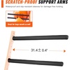 image:imageVEVOR Kayak Storage Rack for 4 Kayaks Holds 220 lbs Heavy Duty Freestanding Stand for Indoor Outdoor Garage Shed Dock Storage Rack Stand Holder for Canoe Small Boat SUP Surfboard amp PaddleboardWall Mount4 KayaksOrangeUpdated