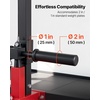 image:imageVEVOR LAT Pulldown Attachments Cable Machine Rowing Tbar Vbar Tricep Pull Down Bar Back Strength Training Rubber Coated Handle Grip Bicep Curl Tricep LAT Pulldown Bar for Home Gym Fitness2in1 LAT Pulldown