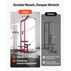 image:imageVEVOR LAT Pulldown Attachments Cable Machine Rowing Tbar Vbar Tricep Pull Down Bar Back Strength Training Rubber Coated Handle Grip Bicep Curl Tricep LAT Pulldown Bar for Home Gym Fitness2in1 LAT Pulldown