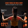 image:imageVEVOR LAT Pulldown Attachments Cable Machine Rowing Tbar Vbar Tricep Pull Down Bar Back Strength Training Rubber Coated Handle Grip Bicep Curl Tricep LAT Pulldown Bar for Home Gym Fitness33x45x67