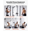 image:imageVEVOR LAT Pulldown Attachments Cable Machine Rowing Tbar Vbar Tricep Pull Down Bar Back Strength Training Rubber Coated Handle Grip Bicep Curl Tricep LAT Pulldown Bar for Home Gym FitnessSet with 2 Bars