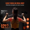 image:imageVEVOR LAT Pulldown Attachments Cable Machine Rowing Tbar Vbar Tricep Pull Down Bar Back Strength Training Rubber Coated Handle Grip Bicep Curl Tricep LAT Pulldown Bar for Home Gym Fitness23x45x67