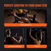 image:imageVEVOR LAT Pulldown Attachments Cable Machine Rowing Tbar Vbar Tricep Pull Down Bar Back Strength Training Rubber Coated Handle Grip Bicep Curl Tricep LAT Pulldown Bar for Home Gym Fitness23x45x67