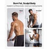image:imageVEVOR LAT Pulldown Attachments Cable Machine Rowing Tbar Vbar Tricep Pull Down Bar Back Strength Training Rubber Coated Handle Grip Bicep Curl Tricep LAT Pulldown Bar for Home Gym FitnessSet with 1 Bar