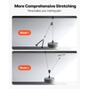 image:imageVEVOR LAT Pulldown Attachments Cable Machine Rowing Tbar Vbar Tricep Pull Down Bar Back Strength Training Rubber Coated Handle Grip Bicep Curl Tricep LAT Pulldown Bar for Home Gym FitnessSet with 1 Bar