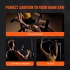 image:imageVEVOR LAT Pulldown Attachments Cable Machine Rowing Tbar Vbar Tricep Pull Down Bar Back Strength Training Rubber Coated Handle Grip Bicep Curl Tricep LAT Pulldown Bar for Home Gym Fitness7PCS