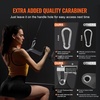 image:imageVEVOR LAT Pulldown Attachments Cable Machine Rowing Tbar Vbar Tricep Pull Down Bar Back Strength Training Rubber Coated Handle Grip Bicep Curl Tricep LAT Pulldown Bar for Home Gym Fitness5PCS B