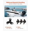 image:imageVEVOR Outboard Propeller Upgrade OEM 15 Spline Tooth Aluminum Outboard Boat Propeller Fit Mercury Engines 40140 HP 414 Gearcase 3Blade RH Right Hand Rotation130 x 130 x 61