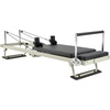 image:imageVEVOR Pilates Reformer Foldable Suitable for Intermediate and Beginners Users Pilates Equipment for Home Gym Studio Use with 4 Adjustable Resistance Spring Up to 400 LBSgreenblack