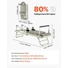 image:imageVEVOR Pilates Reformer Foldable Suitable for Intermediate and Beginners Users Pilates Equipment for Home Gym Studio Use with 4 Adjustable Resistance Spring Up to 400 LBSGrey
