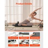 image:imageVEVOR Pilates Reformer Foldable Suitable for Intermediate and Beginners Users Pilates Equipment for Home Gym Studio Use with 4 Adjustable Resistance Spring Up to 400 LBSgreenblack
