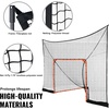 image:imageVEVOR Portable Lacrosse Goal  Complete Training Accessory Set with Extended Coverage for Youth and Adults12 x 9 No Goal