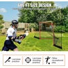 image:imageVEVOR Portable Lacrosse Goal  Complete Training Accessory Set with Extended Coverage for Youth and Adults12 x 9 No Goal